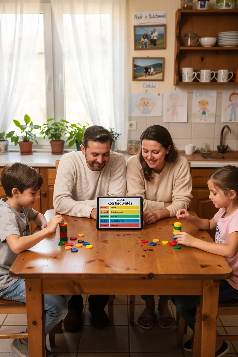 Családi költségvetési eszközök használata a hatékony pénzgazdálkodáshoz.